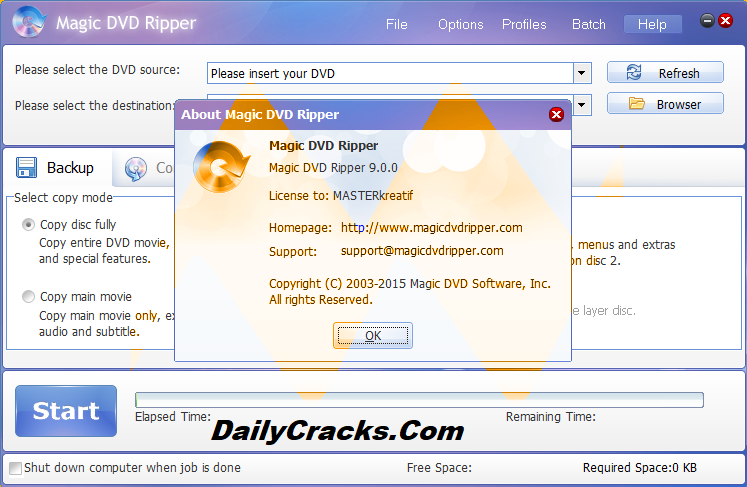Magic DVD Ripper 10.2.4 Crack + License Key Free Download 2023