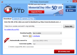 YTD Video Downloader Pro Crack 7.3.23 + License Key Download 2022